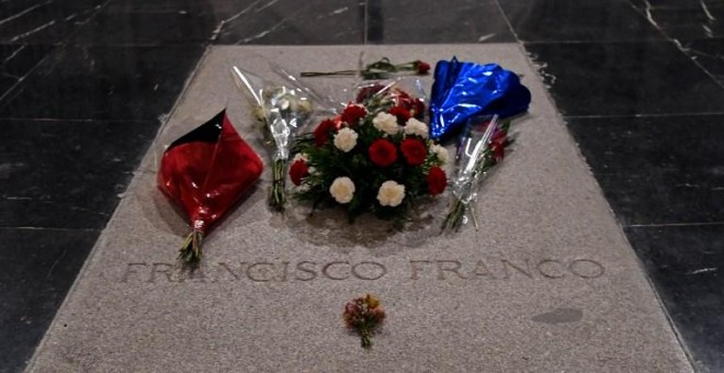 La tumba de Francisco Franco en la Basílica del Valle de los Caídos | AFP