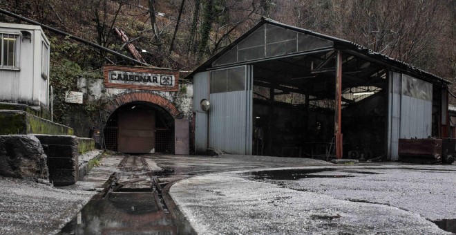 La bocamina de Carbonar, cerca de Cangas del Narcea.- JAIRO VARGAS