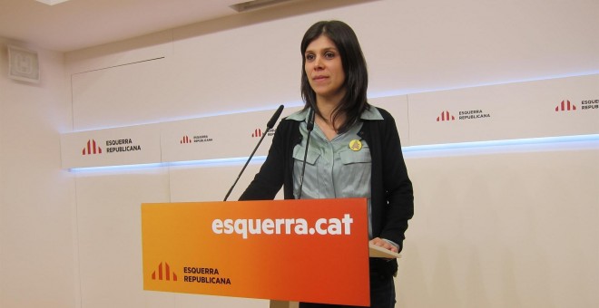 Marta Vilalta, la portaveu d'ERC. EUROPA PRESS.