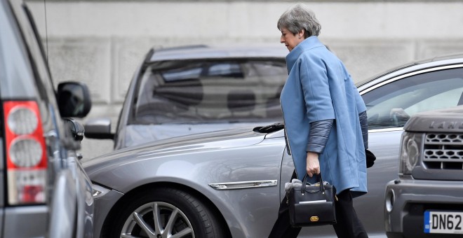 La primera ministra británica, Theresa May. - REUTERS