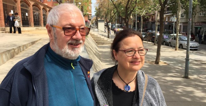 Els germans Josep i Maribel Ferrándiz, torturats a Via Laietana durant la dictadura. LAIA SERÓ