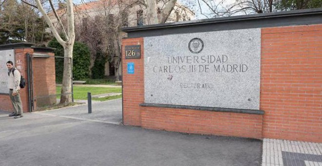 Fachada del Rectorado de la UC3M