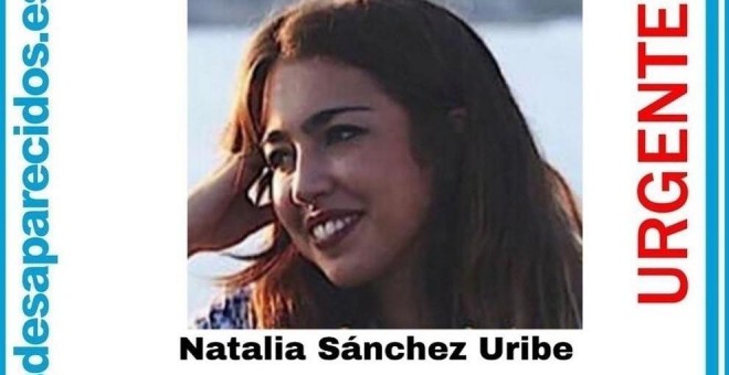 Natalia Sánchez Uribe, la joven desaparecida en París. / SOS DESAPARECIDOS