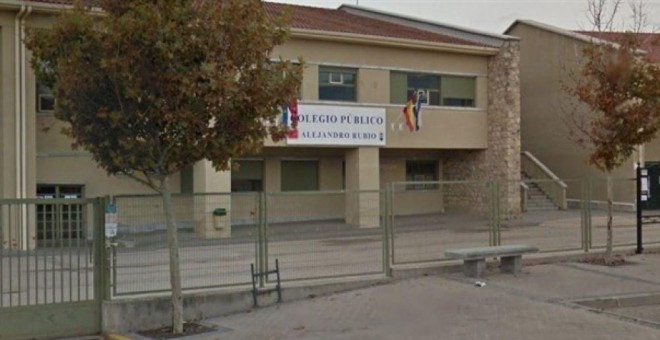 Imagen de la fachada del CEIP Alejandro Rubio de Guadalix | Europa Press