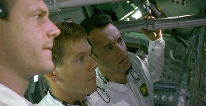 Escena de 'Apollo 11', protagonizada por Tom Hanks.