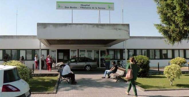 Hospital Don Benito-Villanueva, en una imagen de archivo. (EFE)