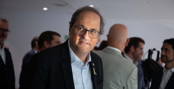 El presidente de la Generalitat, Quim Torra. / Europa Press-Archivo