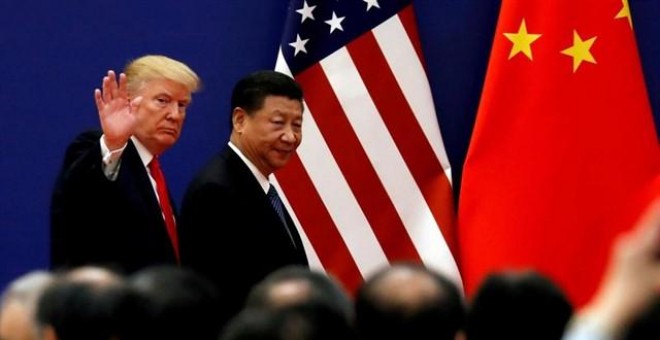 Imagen de archivo del presidente de EEUU, Donald Trump, y el presidente chino, Xi Jinping. REUTERS/Damir Sagolj