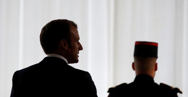 Macron, durante la reunión del G7 en Biarritz (Francia). REUTERS/Christian Hartmann
