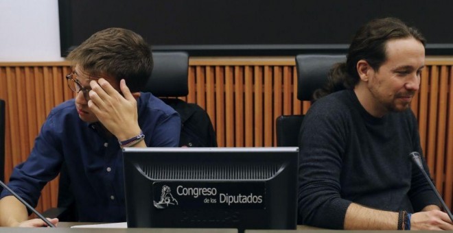 Íñigo Errejón y Pablo Iglesias en una imagen de archivo.
