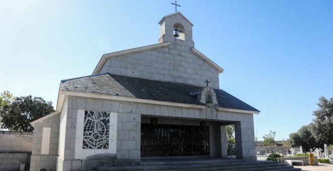 El panteón de Mingorrubio, en El Pardo (Madrid), donde será inhumado el cuerpo del dictador Francisco Franco tras su exhumación del Valle de los Caídos. E.P./Jesús Hellín