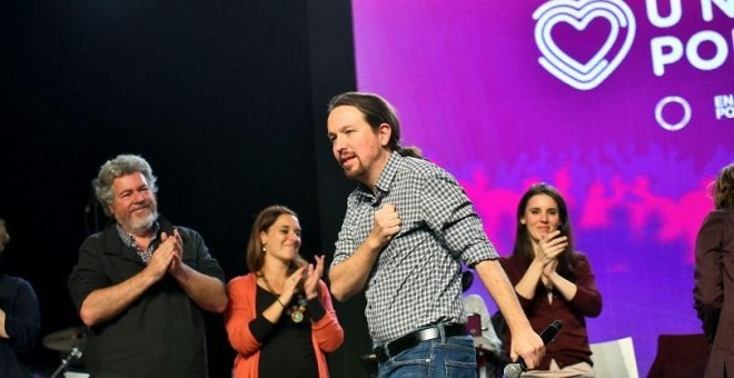 Pablo Iglesias en el mitin de cierre de campaña del 10-N / Daniel Gago - Podemos