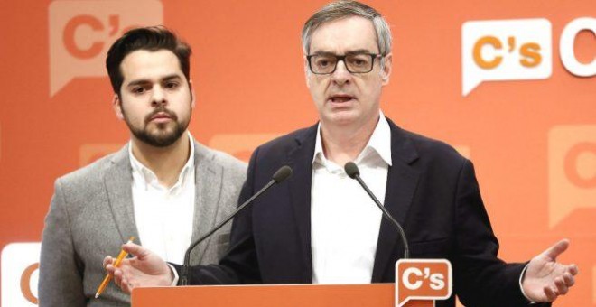 El secretario general de Ciudadanos, José Manuel Villegas, y el diputado Fernando de Páramo, en una imagen de archivo. / EFE