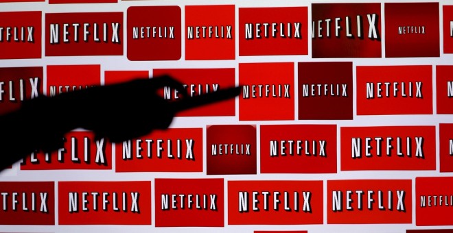 El logo de Netflix. REUTERS/Mike Blake