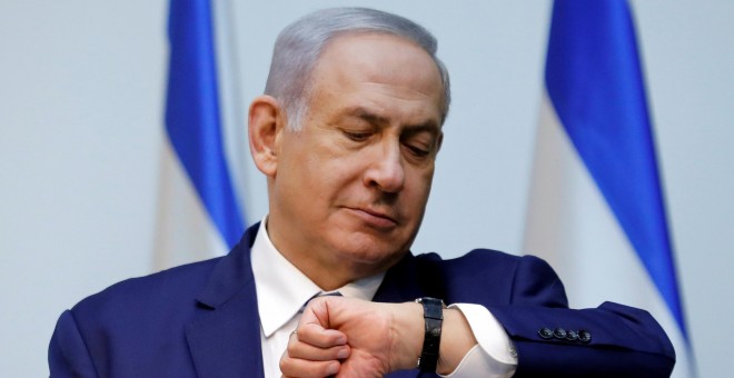 El primer ministro israelí, Benjamín Netanyahu, ha sido imputado por cohecho, fraude y abuso de confianza. / Reuters