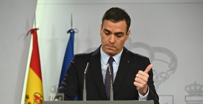 El líder del PSOE y presidente del Gobierno en funciones, Pedro Sánchez. - EFE