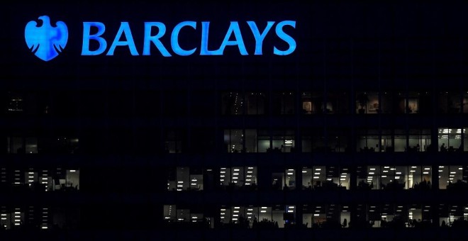 La sede del banco británico Barclays, en el distrito financiero  Canary Wharf de Londres. REUTERS/Toby Melville