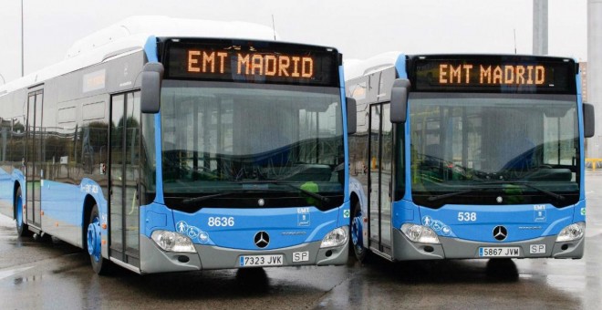 Autobuses de la EMT / Ayuntamiento de Madrid.