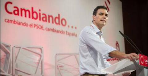 El secretario general del PSOE, Pedro Sanchez.