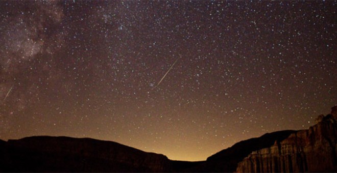 Lluvia de estrellas Perseidas.