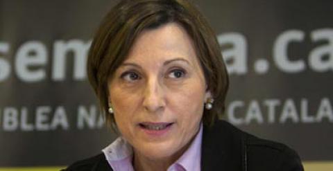 La presidenta de la Assemblea Nacional Catalana (ANC), Carme Forcadell.