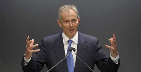 Blair, en una imagen de archivo. AFP