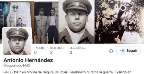 Perfil de Twitter de @deportado4443