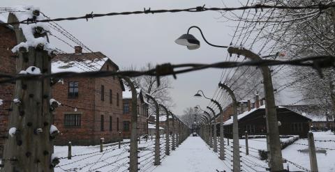 Imagen del campo de concentración de Auschwitz. - REUTERS