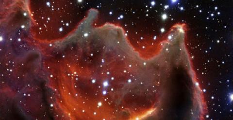 Imagen del glóbulo cometario CG4 obtenida con el VLT (Very Large Telescope) / ESO