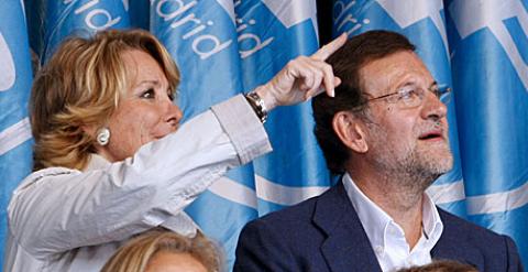 rajoy aguirre efe