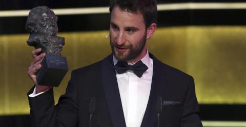 El actor Dani Rovira recibe el Goya al mejor Actor Revelación. /EFE
