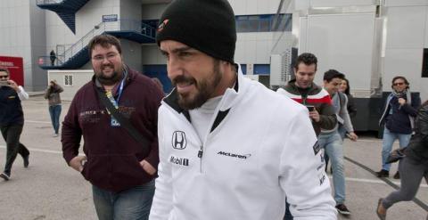 Fernando Alonso, en Jerez hace unos días. EFE/Román Ríos