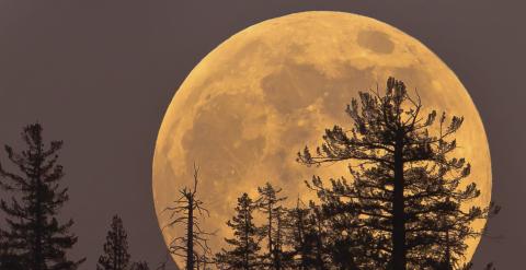 Una superluna.