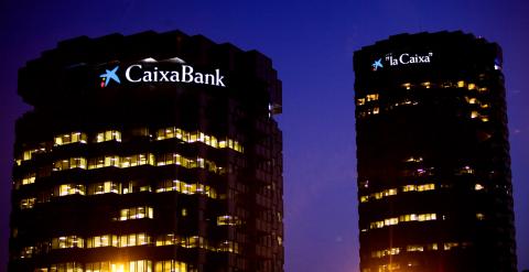 Sede central de La Caixa y CaixaBank en Barcelona.