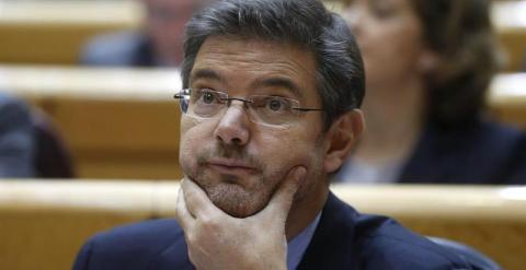 El ministro de Justicia, Rafael Catalá. / EFE