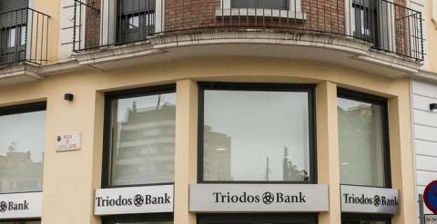 Una de las oficinas de Triodos Bank en España. / EUROPA PRESS