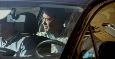 El ex secretario general del PP de Madrid, Francisco Granados, tras su detención por la trama Púnica. EFE