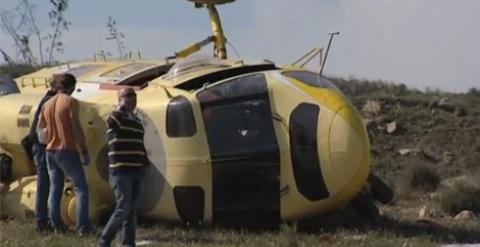 El helicóptero misterioso hallado en Níjar