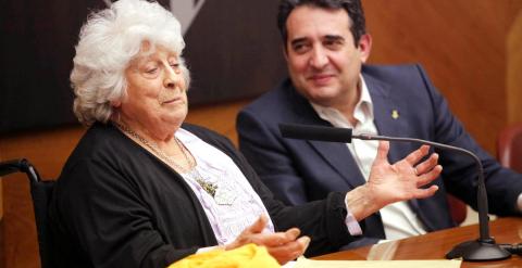 Fallece a los 95 años la activista y cantautora catalana Teresa Rebull. /AJUNTAMENT DE SABADELL