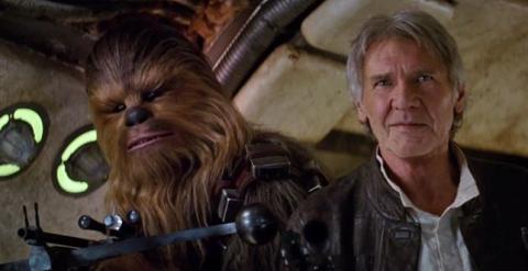 Tráiler de Star Wars: El despertar de la Fuerza: 'Chewie, hemos vuelto'. /DISNEY