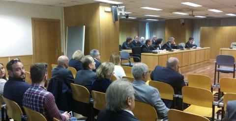 Imagen del juicio del 'caso Ciempozuelos'. EP