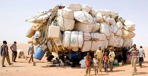 Viajando hacia Tamanrasset, a través de Mali.