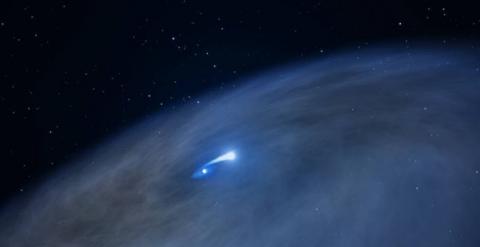 El telescopio Hubble observa una estrella única en la Vía Láctea. /NASA