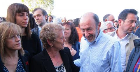 El ex secretario general del PSOE Alfredo Pérez Rubalcaba