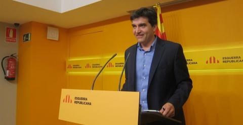 El portavoz de ERC y diputado del Parlament, Sergi Sabrià. EUROPA PRESS