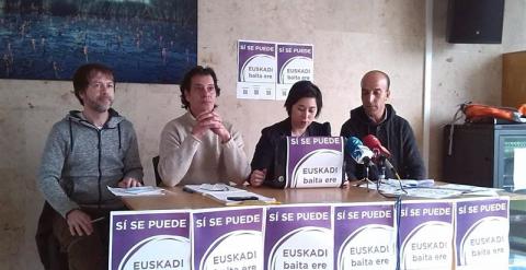 Sí se Puede Euskadi. Foto: Europa Press