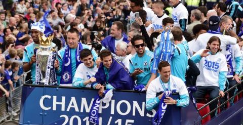 El Chelsea se proclamó en mayo campeón de la Premier League. /AFP