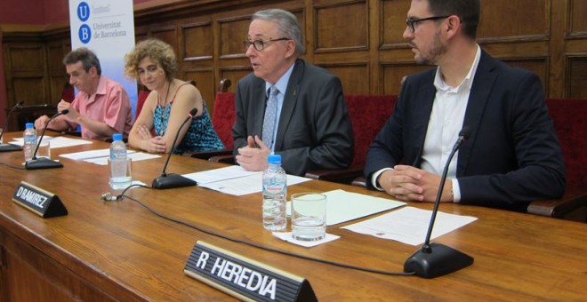 Presentación del banco de ADN en la UB. /EP