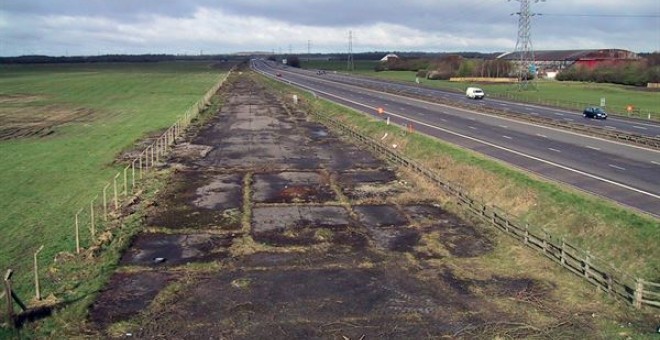 RAF BURTONWOOD, CHESHIRE, REINO UNIDO.