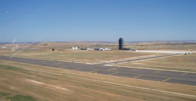 AEROPUERTO DE CIUDAD REAL, CASTILLA-LA MANCHA, ESPAÑA.